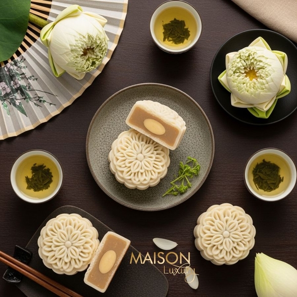 bánh trung thu nhân sen tuyết