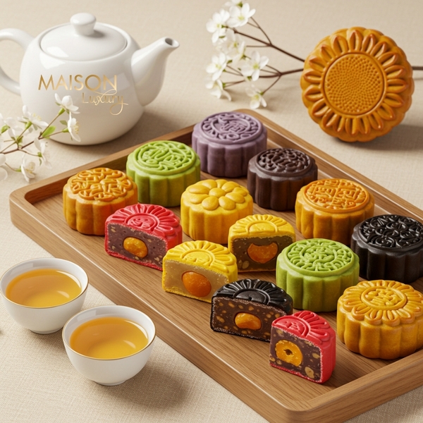 bánh trung thu truyền thống món ăn không thể thiếu vào dịp tết trung thu