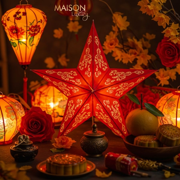 mẹo bày biện mâm cỗ trung thu đẹp mắt