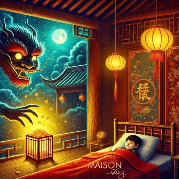 nguồn gốc của phong tục lì xì- xua đuổi tà ma