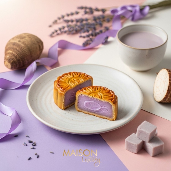 Bánh trung thu mini nhân khoai môn
