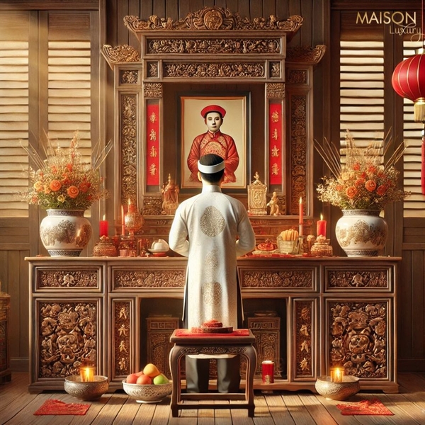 phong tục ngày tết - cúng gia tiên