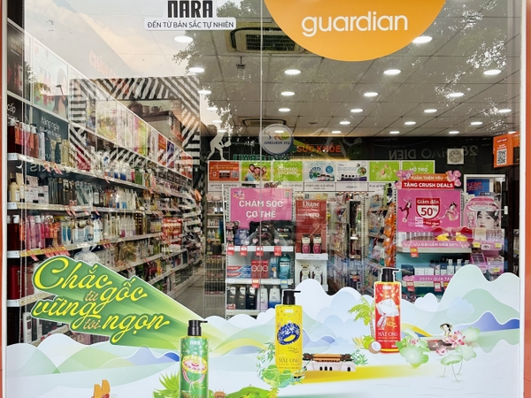 DẦU GỘI & DẦU XẢ NARA – CHÍNH THỨC CÓ MẶT TẠI GUARDIAN TOÀN QUỐC