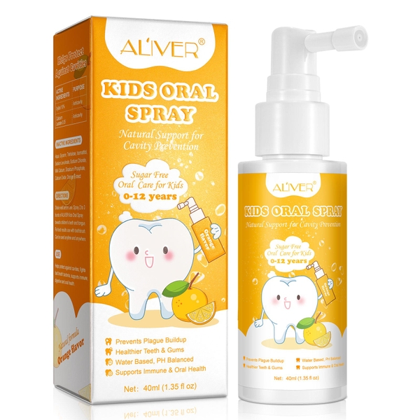 Chai xịt nha khoa làm sạch khoang miệng cho trẻ Aliver Kids Oral Spray