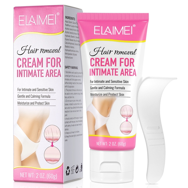 Elaimei Hair Removal Cream For Intimate Area tẩy lông toàn thân