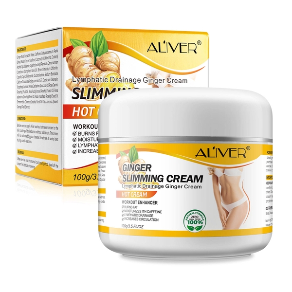 Kem gừng giảm béo đốt cháy mỡ Aliver Ginger Slimming 100g