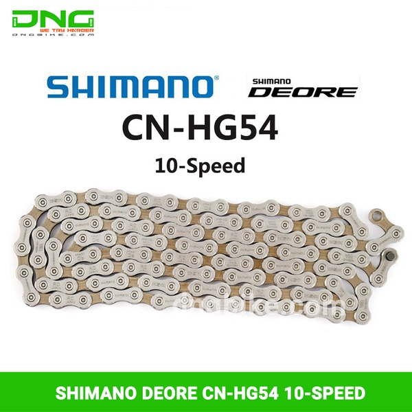 Catena Shimano Deore Tiagra CN-HG54 10 Velocità – MTB E Strada, Originale OE