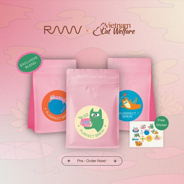 Exclusive Blend RAAW x Vietnam Cat Welfare: PURRFECT BREW