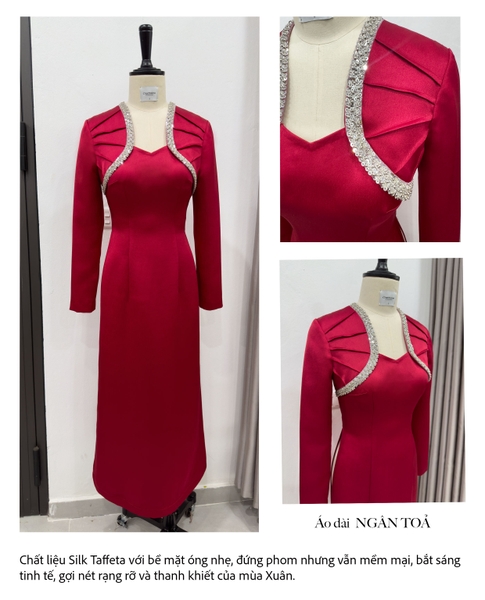 Áo dài  NGÂN TOẢ 