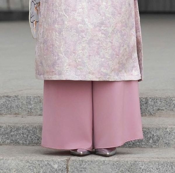 Quần Lụa - Hồng