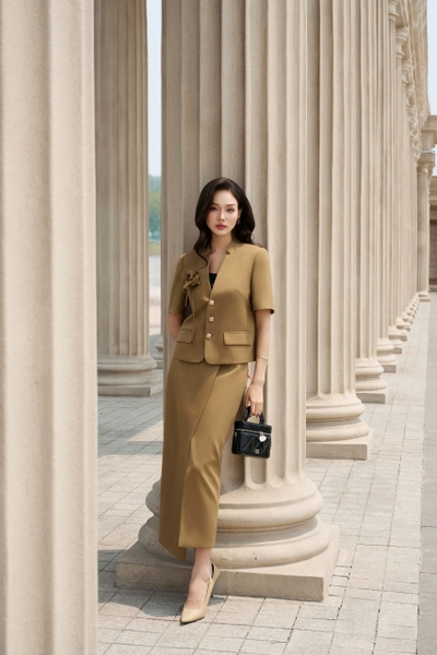 JULLIE BLAZER (blazer  +long skirt)