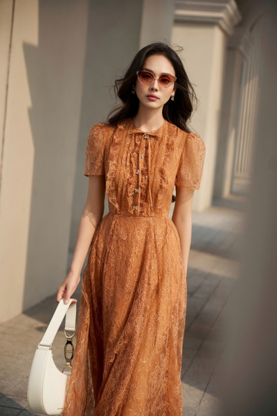 FANNY DRESS - Nâu Terra