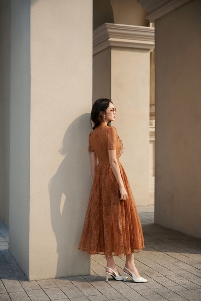 FANNY DRESS - Nâu Terra