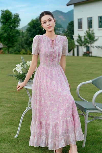 MUSE DRESS - pink