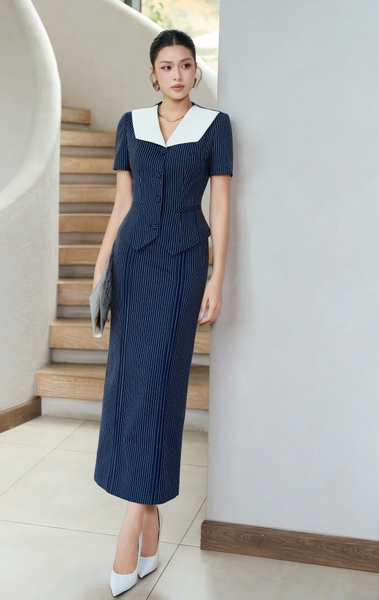 NOIR SET - navy blue