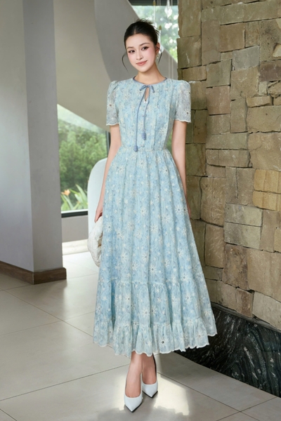MUSE DRESS - blue