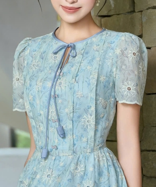 MUSE DRESS - blue