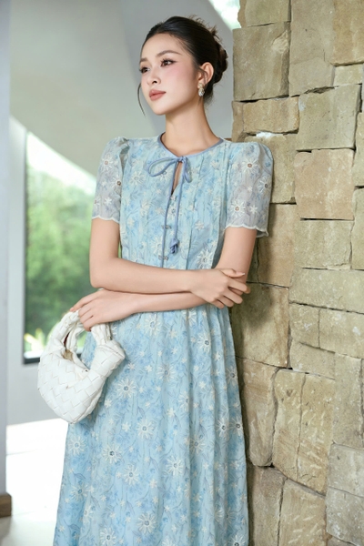MUSE DRESS - blue