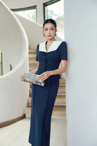NOIR SET - navy blue