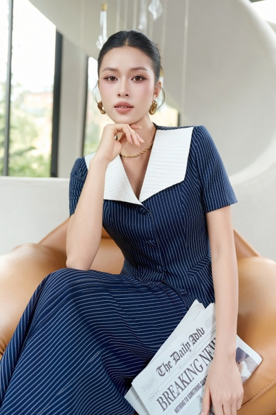 NOIR SET - navy blue