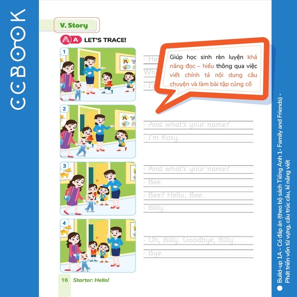 Sách tiếng Anh lớp 1 - Build-up (theo bộ sách Family and Friends)