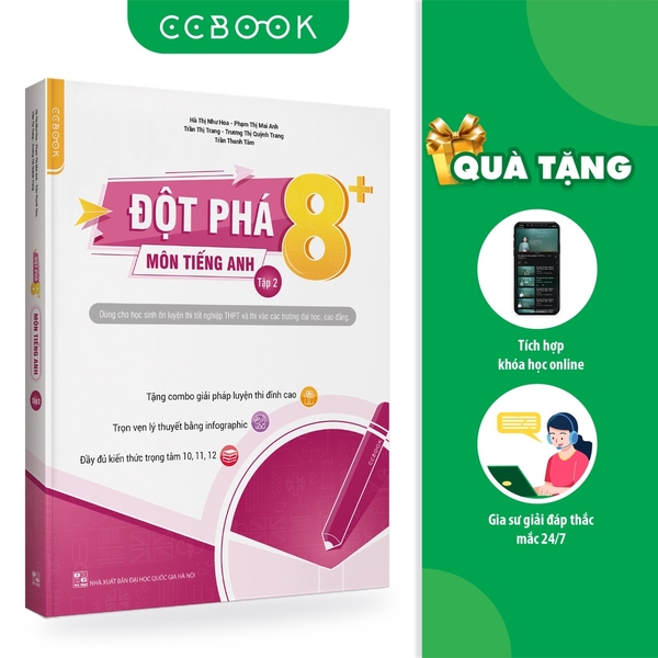 Sách - Đột Phá 8+ Môn Tiếng Anh