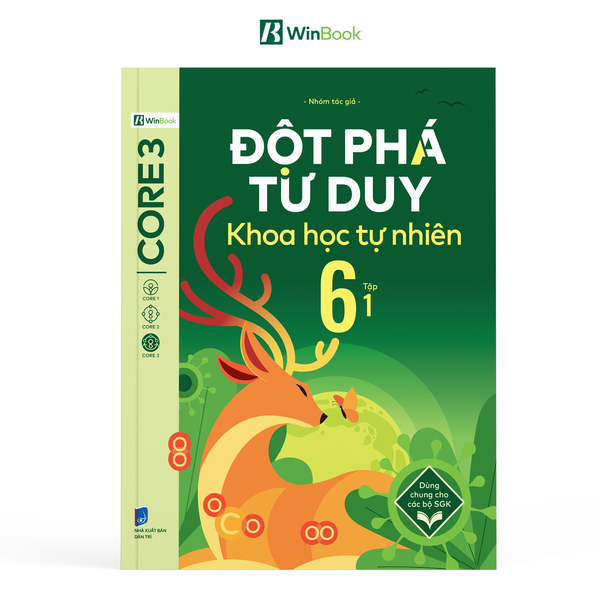 Sách - Đột phá tư duy Khoa học tự nhiên 6 - Dùng chung cho các bộ SGK