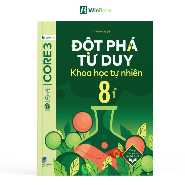 Sách - Đột phá tư duy Khoa học tự nhiên 8 - Dùng chung cho các bộ SGK