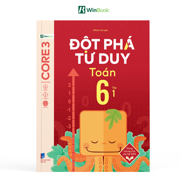 Sách - Đột phá tư duy Toán 6 - Dùng chung cho các bộ SGK
