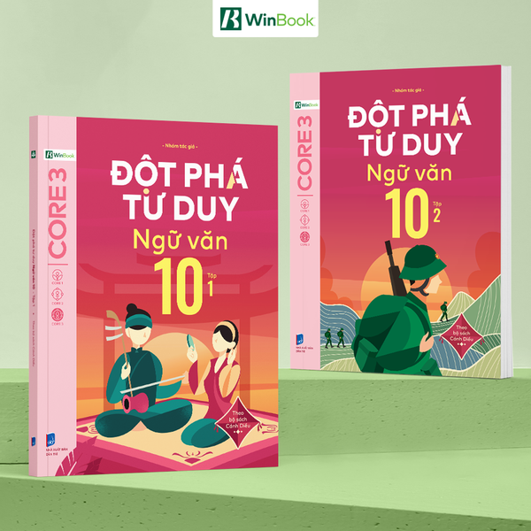 Sách - Đột phá tư duy Ngữ văn 10 - Theo từng bộ SGK Cánh Diều, Chân trời sáng tạo, Kết nối tri thức