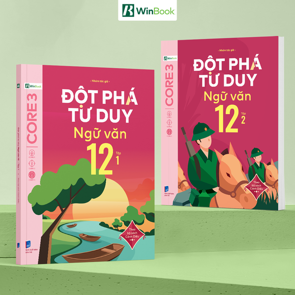 Combo- Cánh Diều - Đột phá tư duy Ngữ văn 12 (2 tập)
