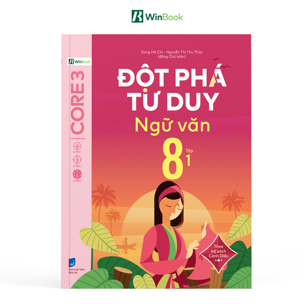 Sách - Đột phá tư duy Ngữ văn 8 - Dùng chung cho cả 3 bộ SGK (Ngữ liệu Cánh Diều)