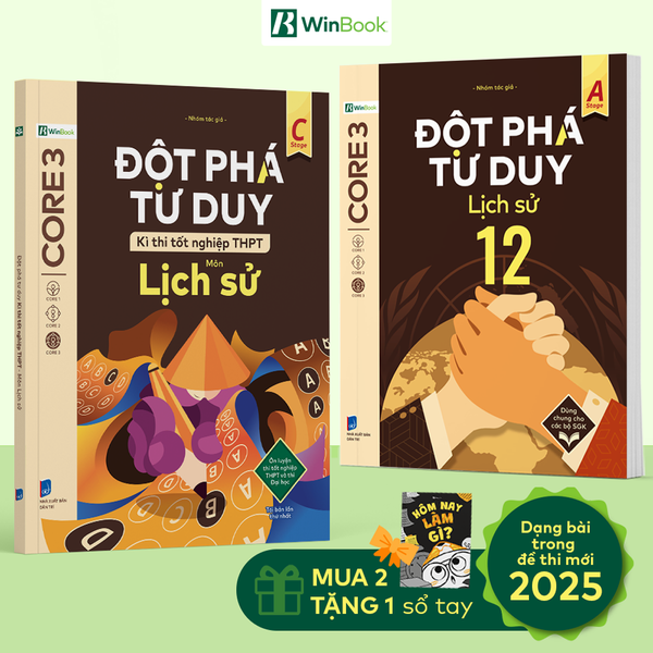 Combo Lịch sử 12 + Lịch sử kì thi tốt nghiệp THPT (2 cuốn)