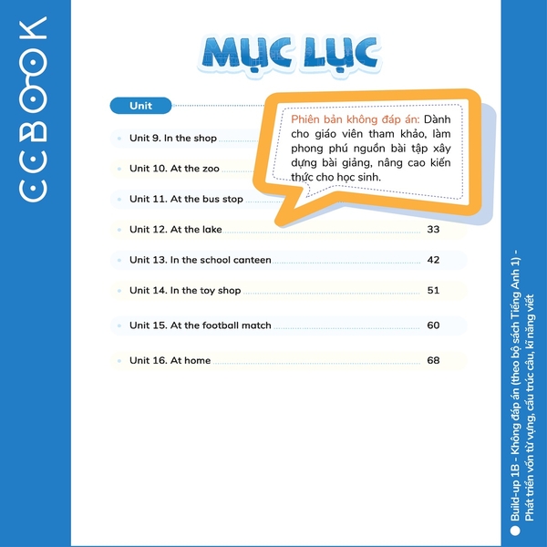Sách tiếng Anh lớp 1 - Build-up (theo bộ sách Tiếng Anh 1)