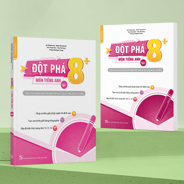 Sách - Đột Phá 8+ Môn Tiếng Anh
