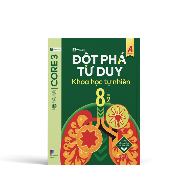 Sách - Đột phá tư duy Khoa học tự nhiên 8 - Dùng chung cho các bộ SGK