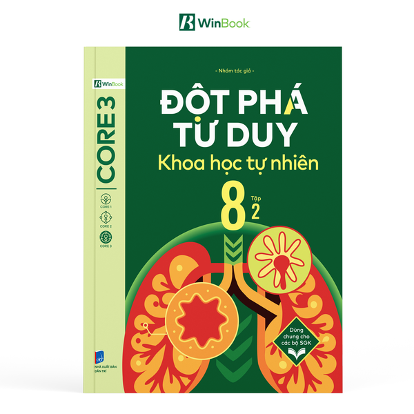 Sách - Đột phá tư duy Khoa học tự nhiên 8 - Dùng chung cho các bộ SGK