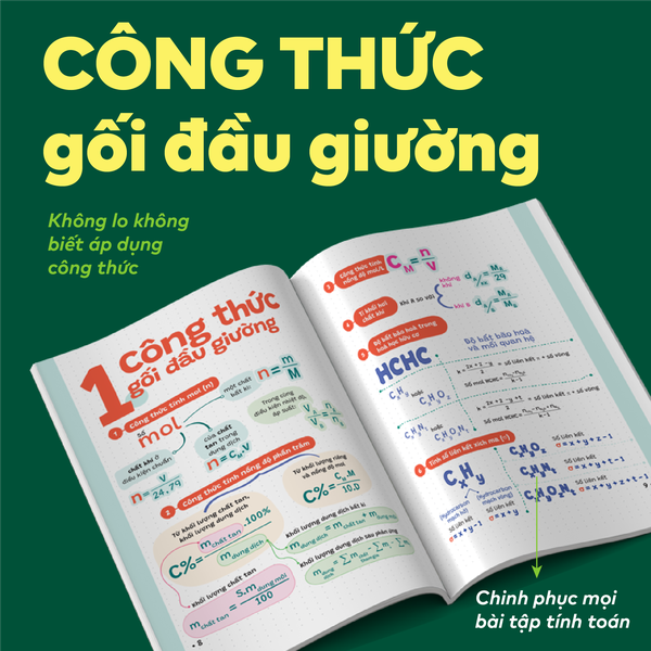 Bộ 3 sổ tay kiến thức A06 - P.H.A.O Ôn luyện thi tốt nghiệp THPT, ĐGNL môn Toán, Hóa, Địa - Bám sát kì thi 2027 | WinBook