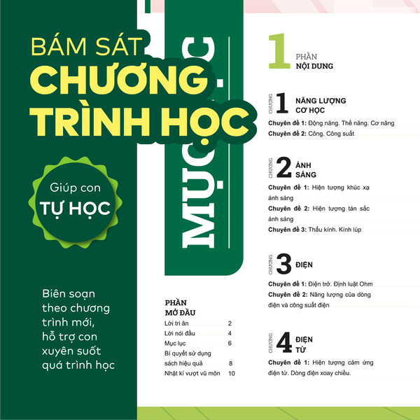 Bộ 4 cuốn Đột phá tư duy lớp 9 môn Toán và KHTN - Giúp con tự học