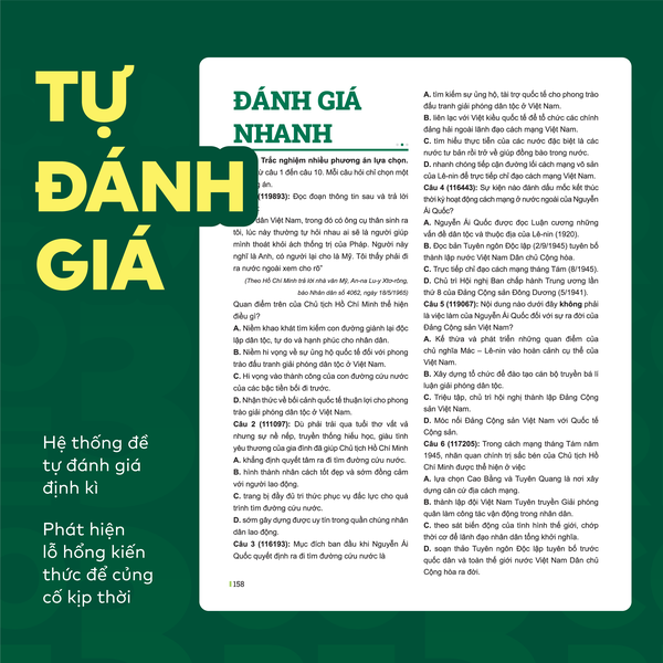 [COMBO] Bộ 2 cuốn P.H.A.O Lịch sử Ôn luyện thi tốt nghiệp THPT, ĐGNL và Đột phá tư duy Lịch sử 12