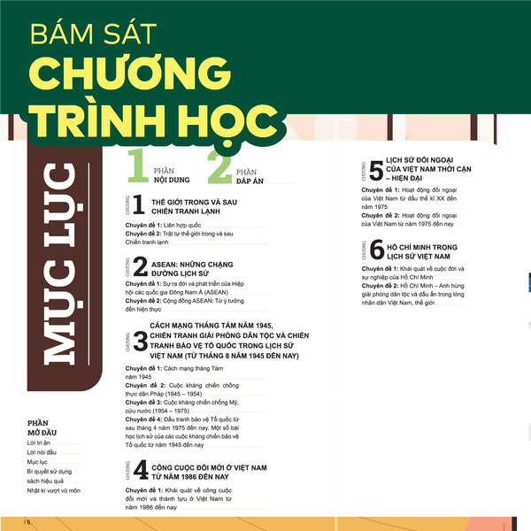 [COMBO] Bộ 2 cuốn P.H.A.O Lịch sử Ôn luyện thi tốt nghiệp THPT, ĐGNL và Đột phá tư duy Lịch sử 12
