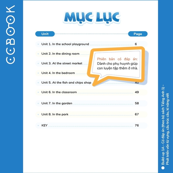 Sách tiếng Anh lớp 1 - Build-up (theo bộ sách Tiếng Anh 1)