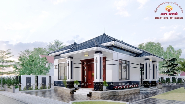 Top 10+ mẫu nhà cấp 4 có 3 phòng ngủ rẻ, đẹp nhất 2024