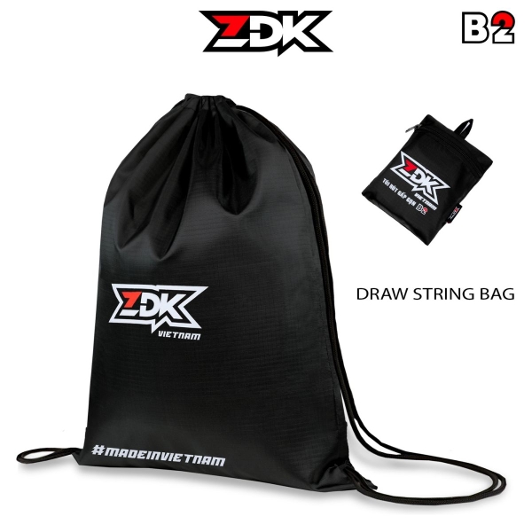 Túi Dây Rút Thể Thao Gấp Gọn Chống Nước ZDK B2 – Đựng Giày Du Lịch Tiện Lợi