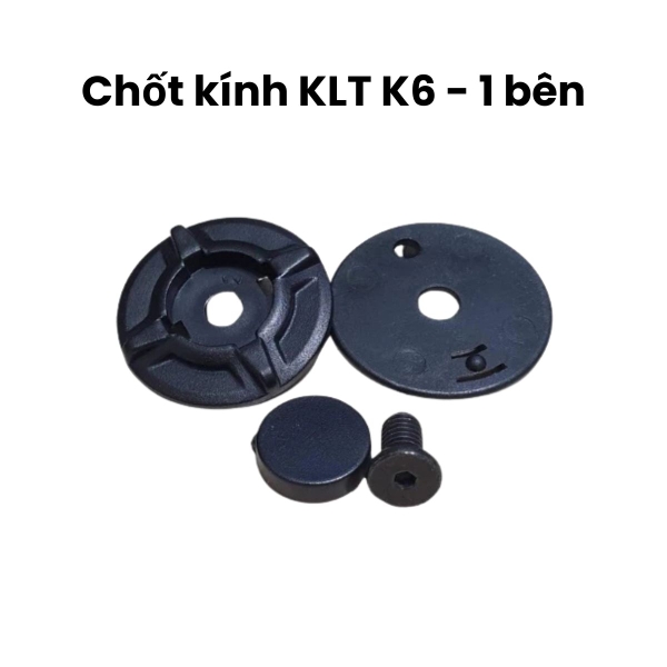Phụ Kiện Thay Thế Cho Mũ Bảo Hiểm KLT K6 – Kính Màu, Chốt Kính, Lót Nón Chính Hãng