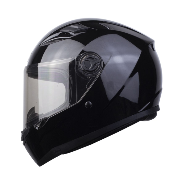 Mũ Bảo Hiểm Fullface AGU A138 – Màu Đen Bóng, Chính Hãng AGU Helmet