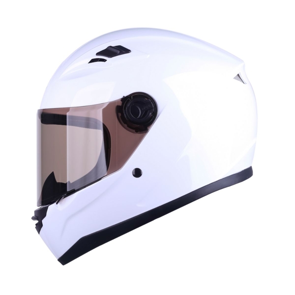 Mũ Bảo Hiểm Fullface AGU A138 – Màu Trắng Bóng, Chính Hãng AGU Helmet