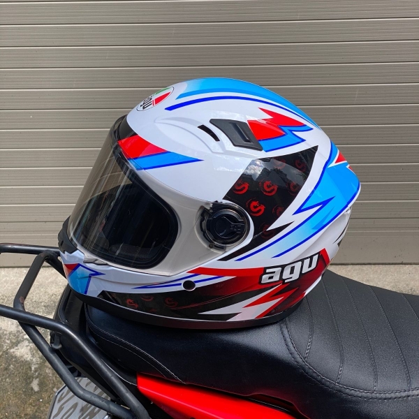 Mũ Bảo Hiểm Fullface AGU A138 – Tem Dragon, Chính Hãng AGU Helmet