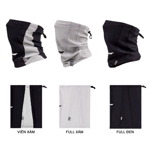 Khăn Đa Năng SWAT F2 – Vải Thun Lưới Dày Dặn, Dây Rút Tùy Chỉnh, Logo Phản Quang, Chống Nắng Và Bụi Hiệu Quả