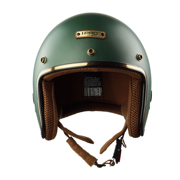 Mũ bảo hiểm 3/4 HP04 Xanh Lính – Phong Cách Cổ Điển, Chính Hãng HPPRO